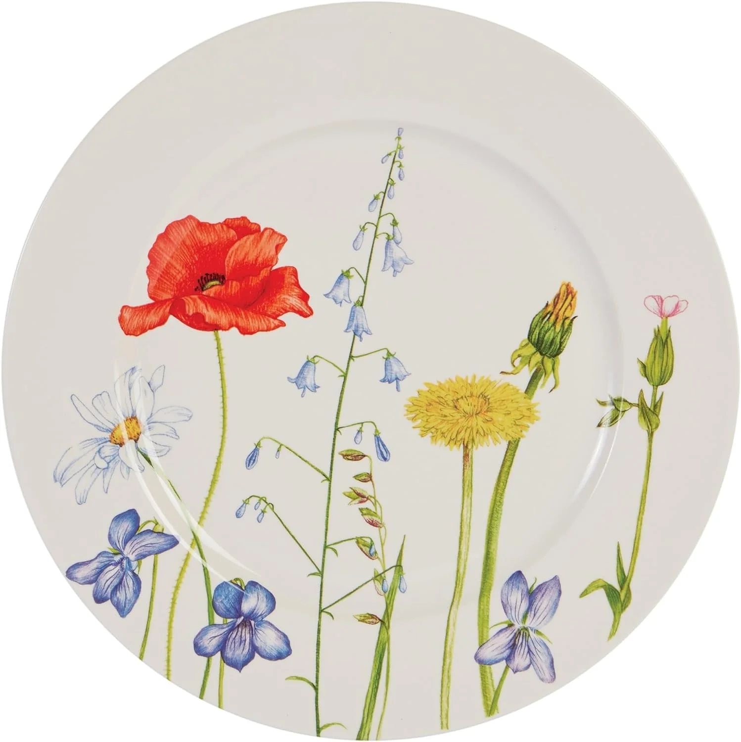 12-Piece Kitchen Dinnerware Set Plates Dishes Bowls Service for 4 12