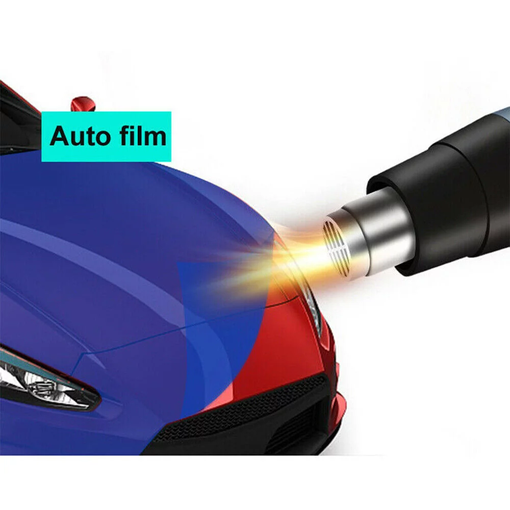 JLLOM 2000W Heat Gun Electric Hot Air Gun With Dual Temperature LCD Display 4 Nozzles
