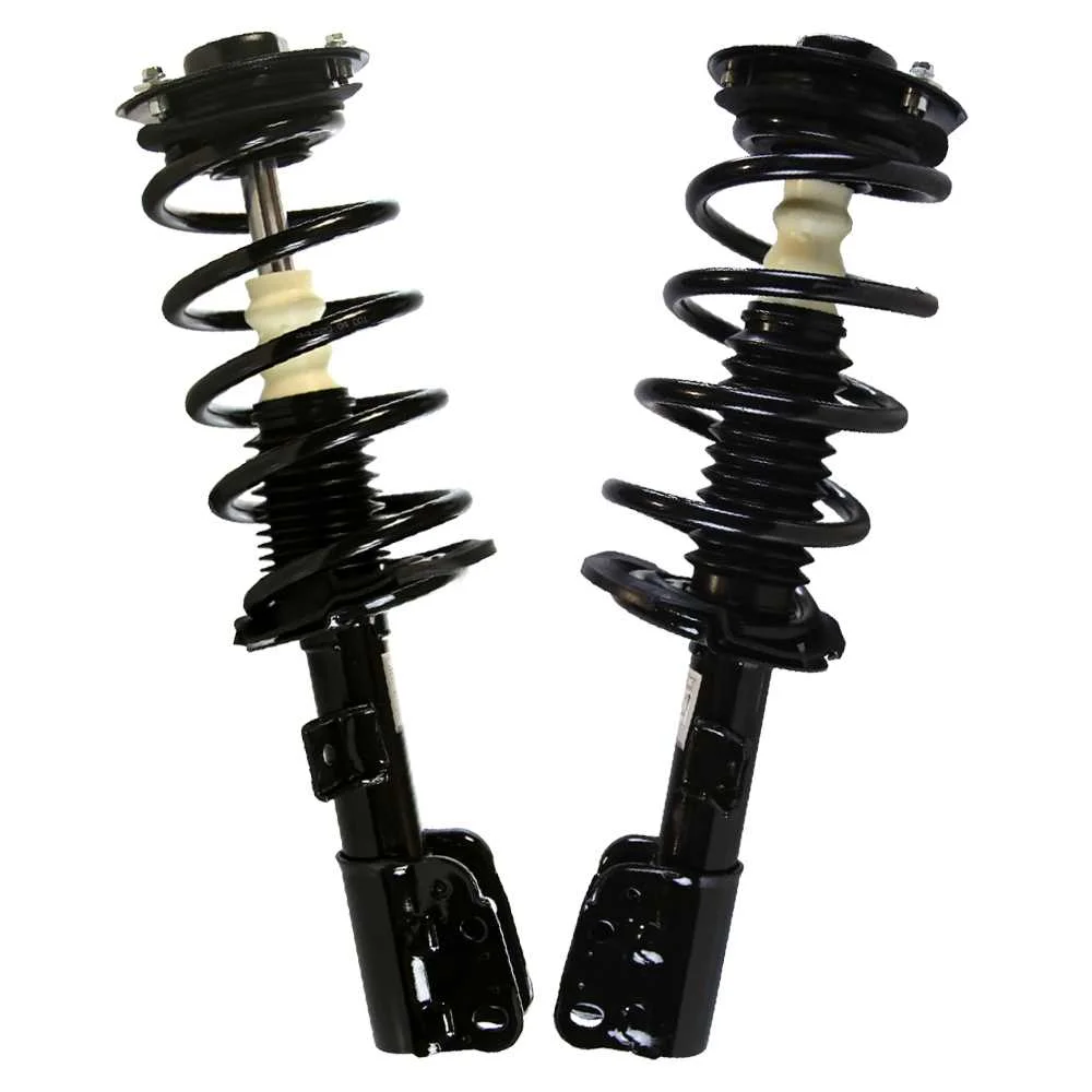 AutoShack Front Complete Strut and Coil Spring Set of 2 Driver and Passenger Side Replacement for 2010-2015 2016 2017 GMC Terrain 2012 Chevrolet Captiva Sport 3.0L 3.6L V6 4WD AWD FWD CST100466PR