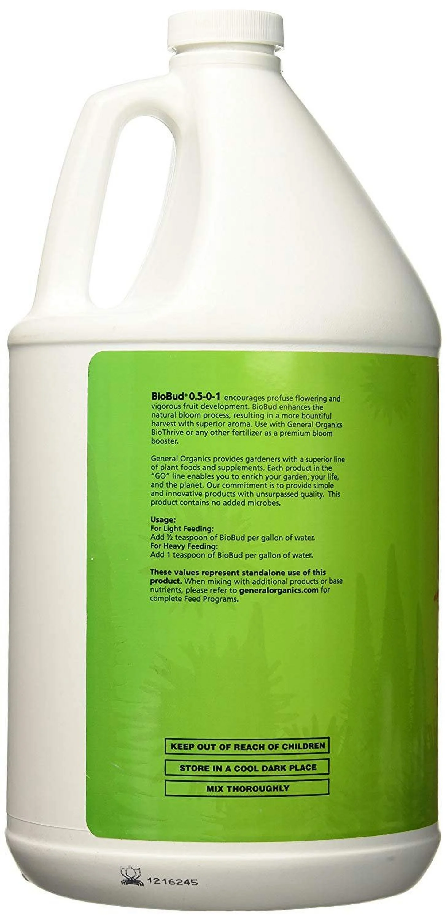 General Hydroponics GH5333 BioBud, Gallon