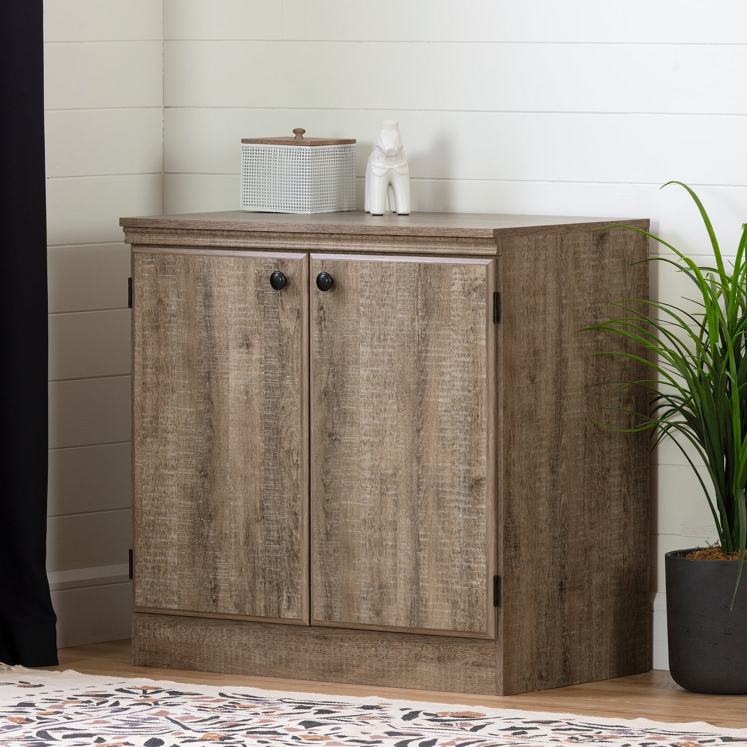 Maykoosh Suburban Sophistication Small 2-Door Storage Cabinet