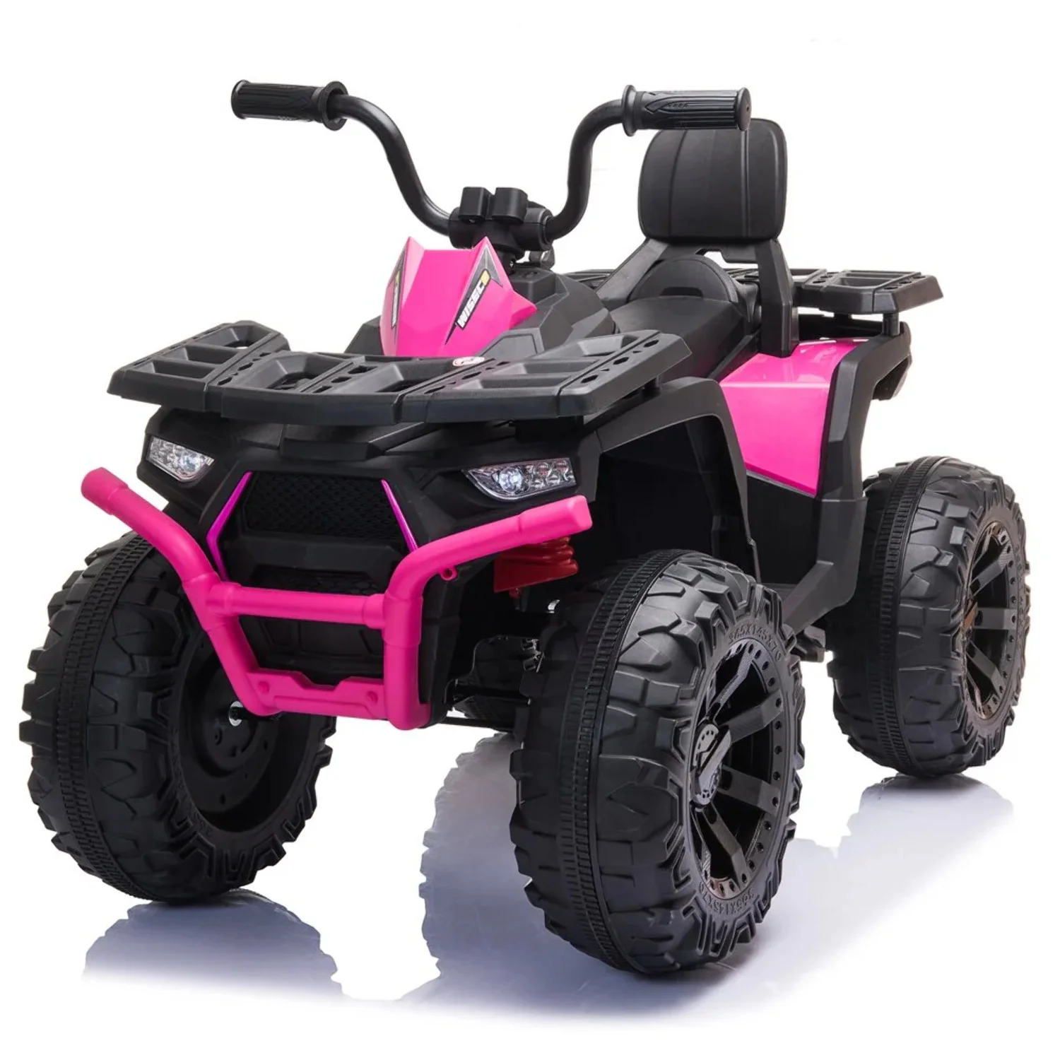 Joyracer 24V Kids Electric ATV 2 Seater - Rose Pink