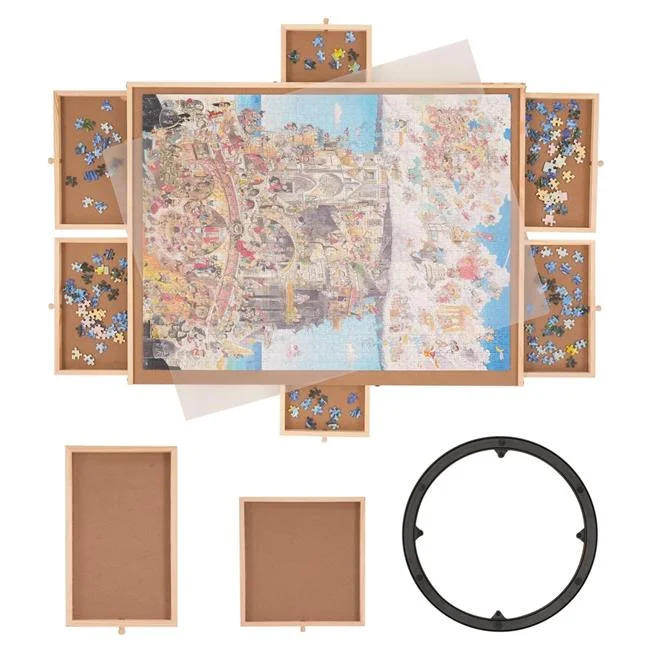 Vevor  Puzzle Board with 6 Drawers & Cover, 1500 Piece