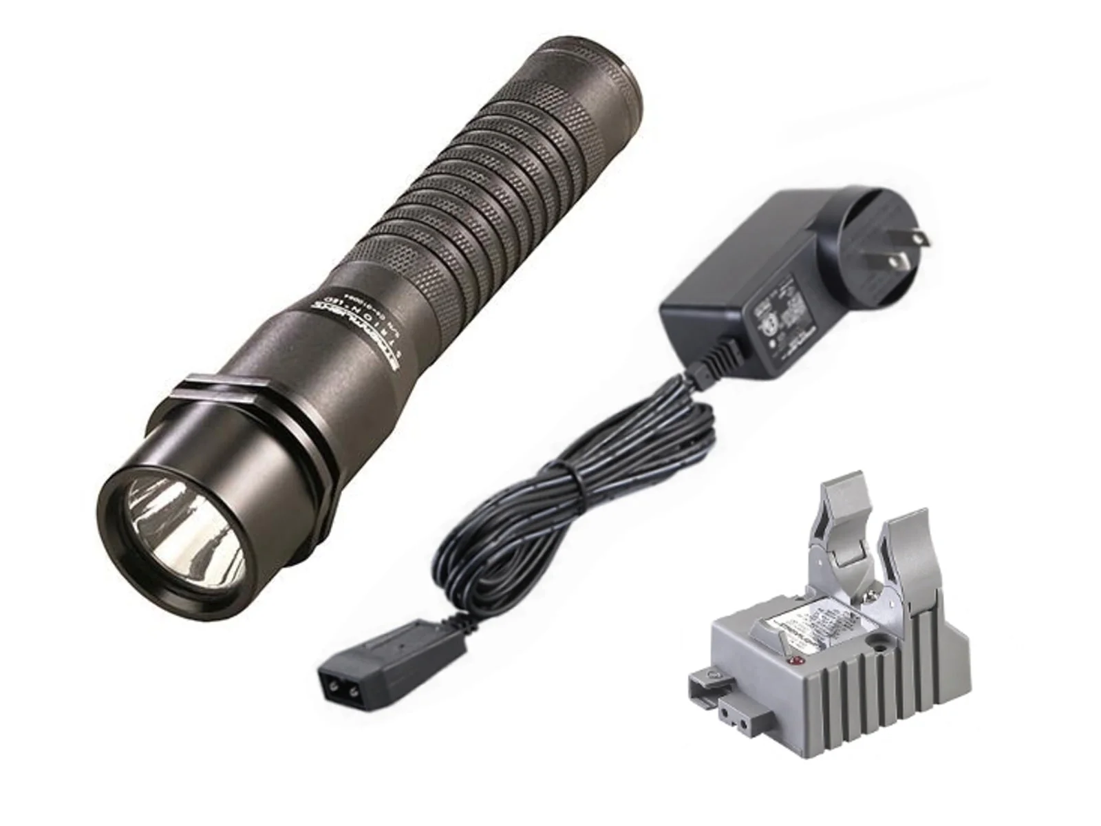 Streamlight Strion Led Flashlight, Rechargeable, 100V Ac Charge Cord, 12V Dc, 1