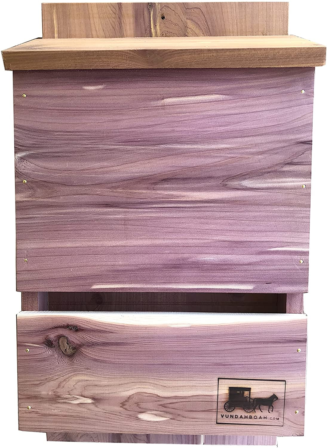 Vundahboah Amish Goods Outdoor Bat Box House Shelter