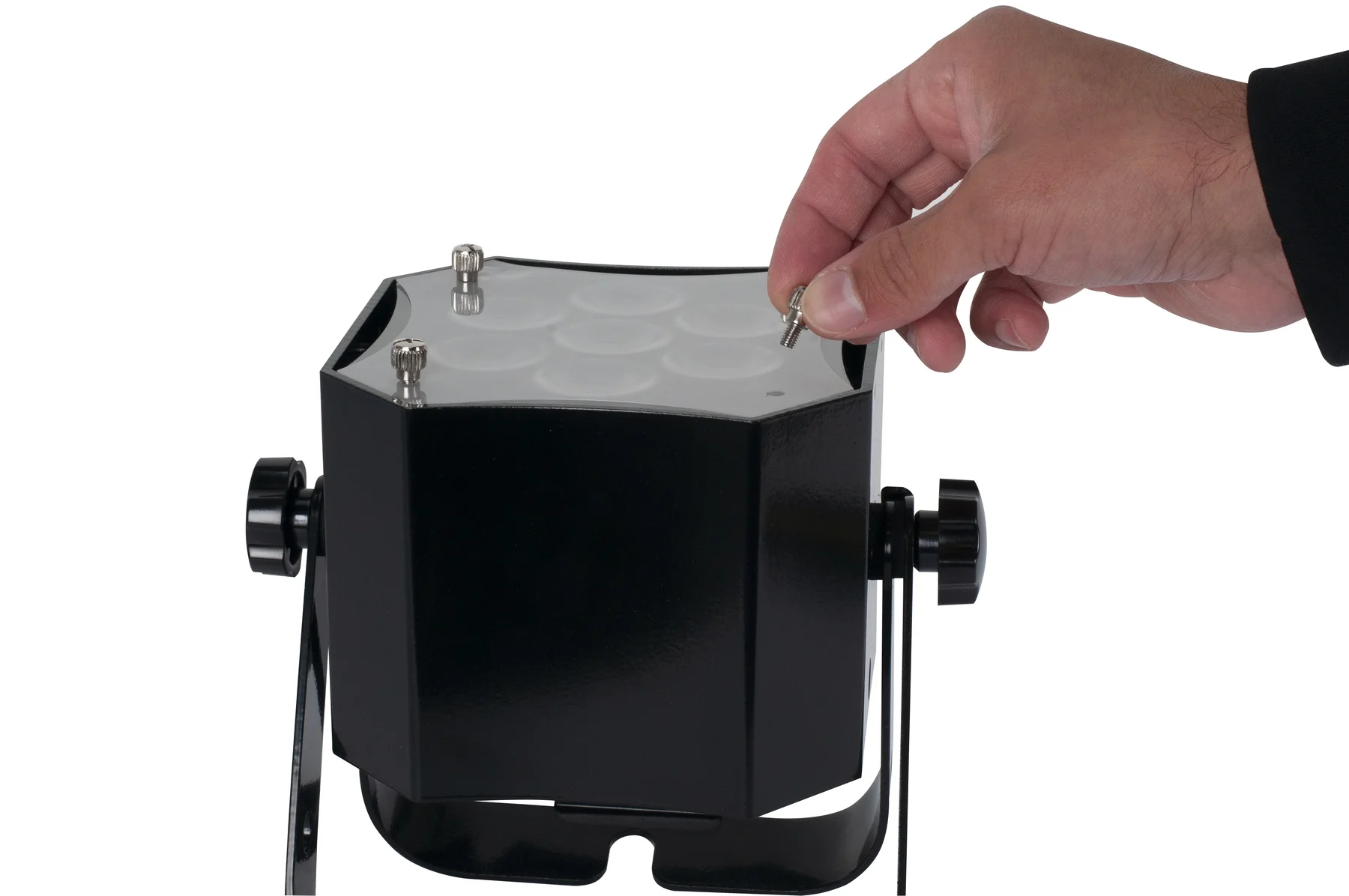 10) American DJ MOD STQ Compact DMX Par Lights w/Remote+Facade+Hazer+Fogger+Bags