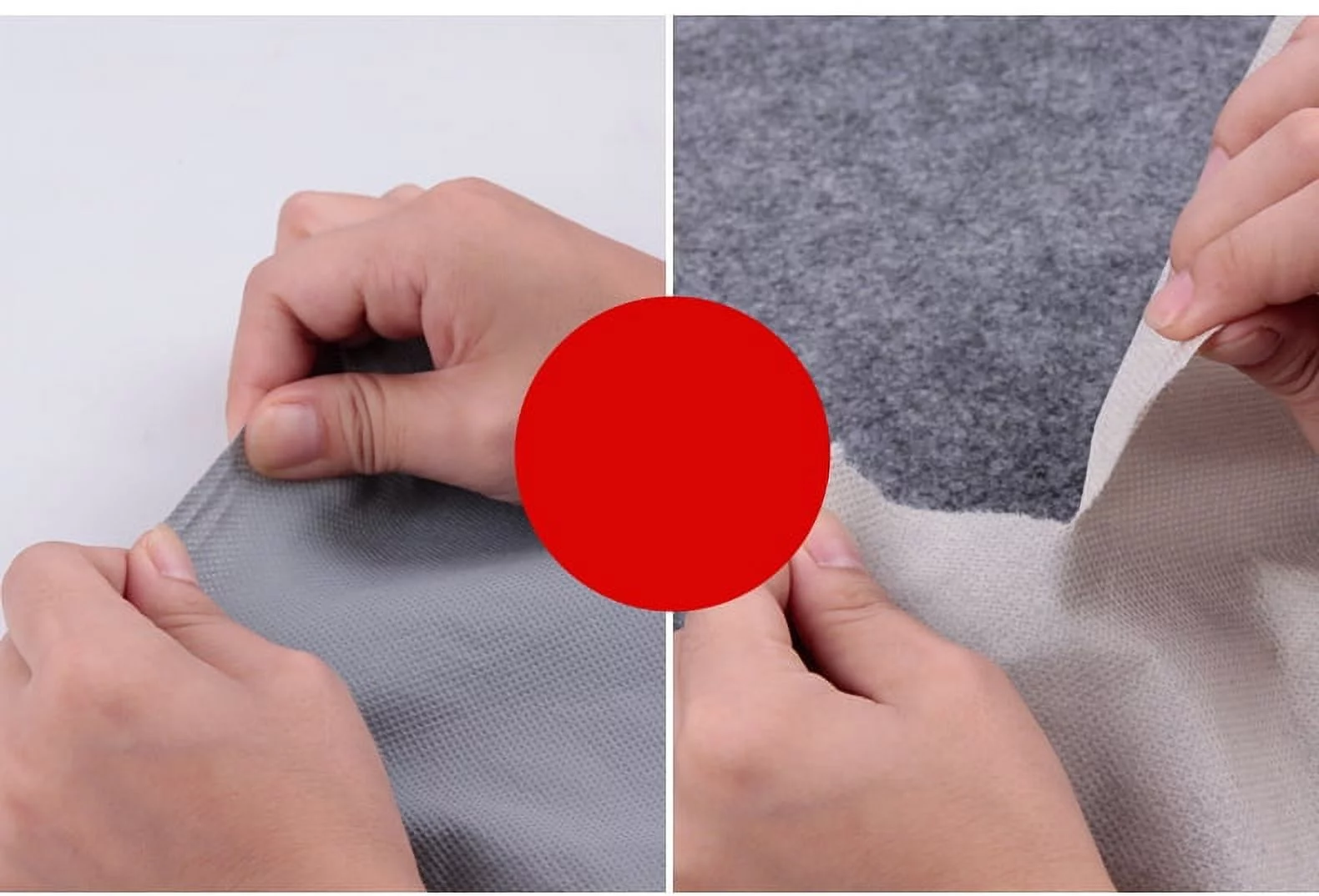 Fashionable Room-saving 9 Lattices Non-woven Fabric Shoe Rack, Gray