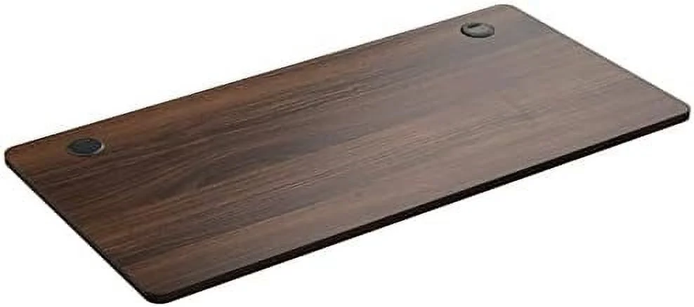 TJCGDTY Universal Table Top  48 x 24 inch Rectangular Office Relevance One-Piece Solid Desktop w/ 2 Cable Management Holes  Wooden Desk Top for Electric Standing Desk Frame