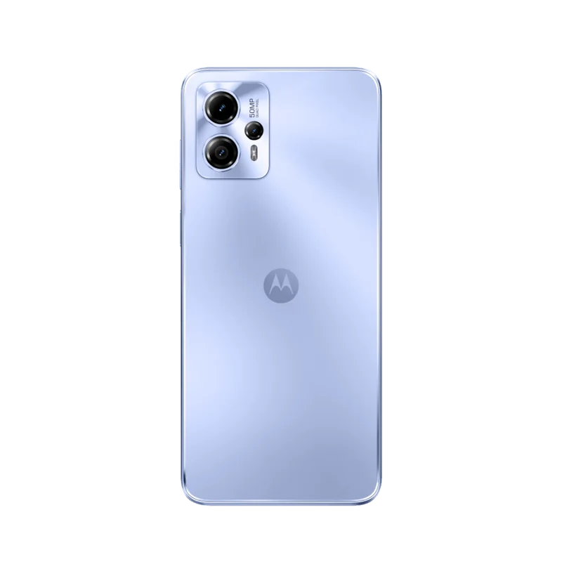 Motorola Moto G13 DUAL SIM 128GB ROM + 4GB RAM (GSM ONLY | NO CDMA) Factory Unlocked 4G/LTE Smartphone (Blue Lavender) - International Version