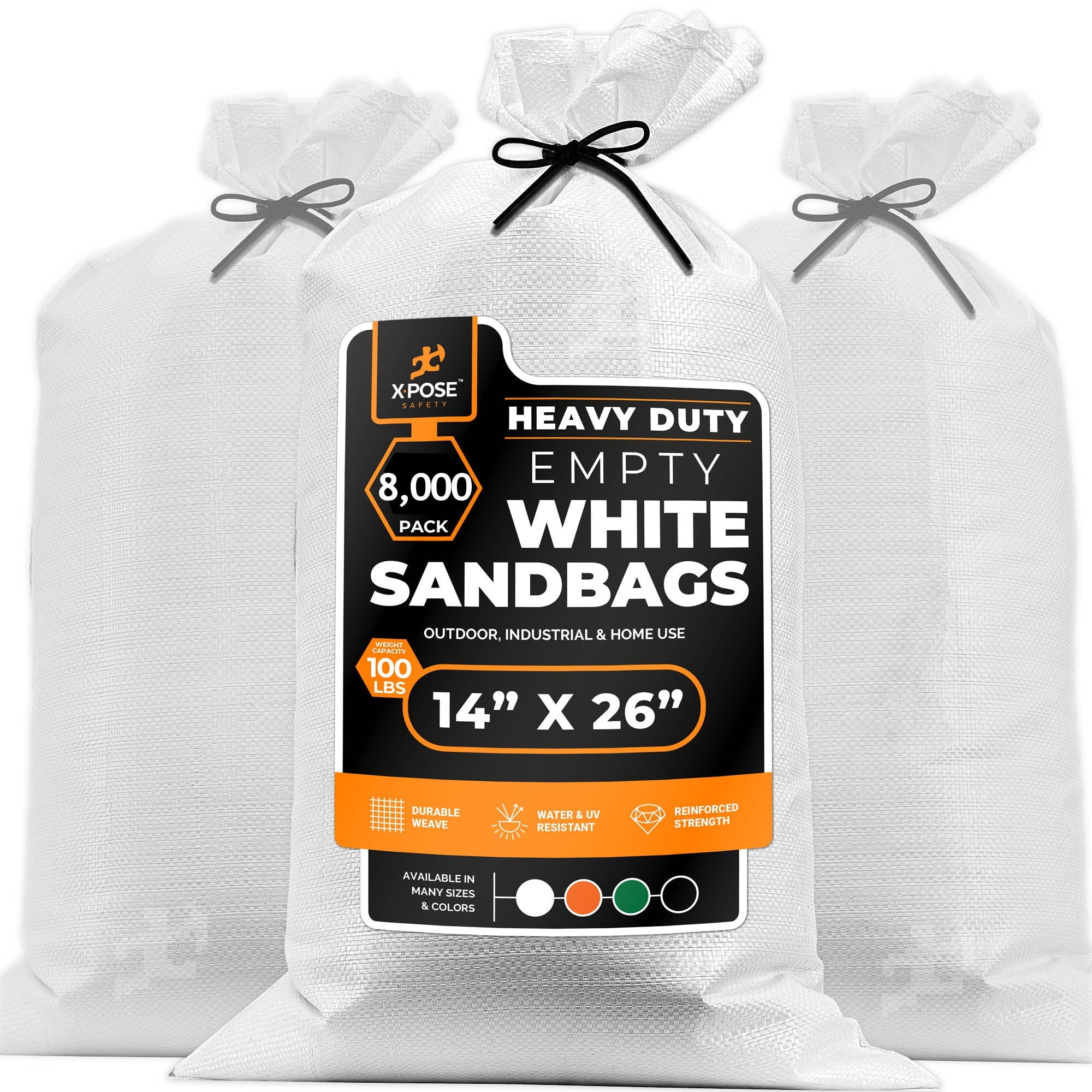 Heavy Duty Woven Polypropylene Sand Bags for Flooding -14