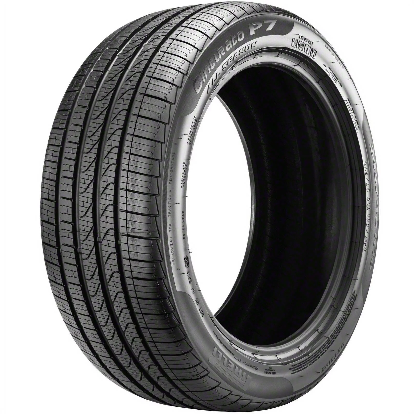 Set of 4 Pirelli Cinturato P7 All Season 225/50R17 94H Tires Fits: 2012-15 Chevrolet Cruze LT, 2016 Chevrolet Cruze Limited LT
