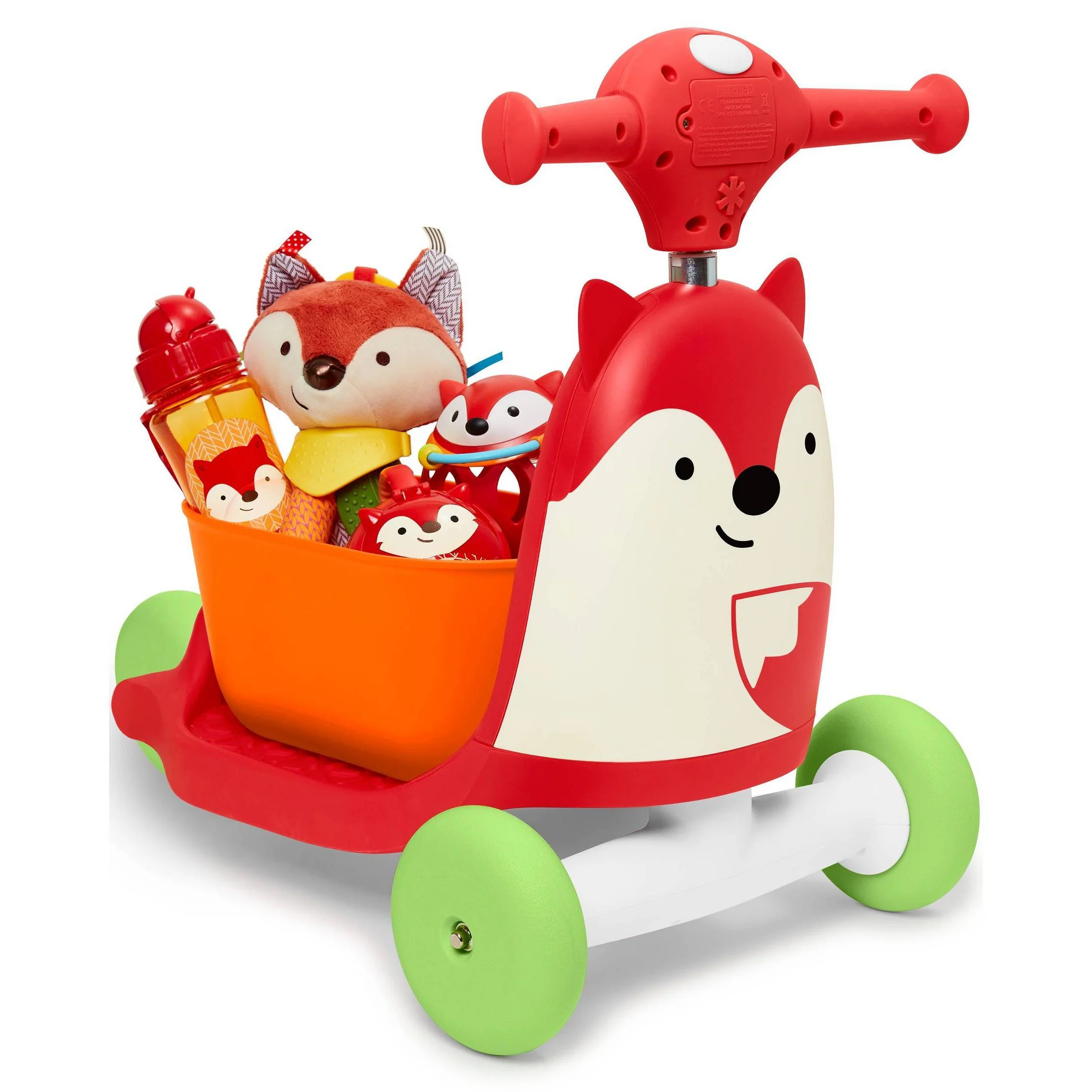 3-in-1 Ride-On Toy - Fox