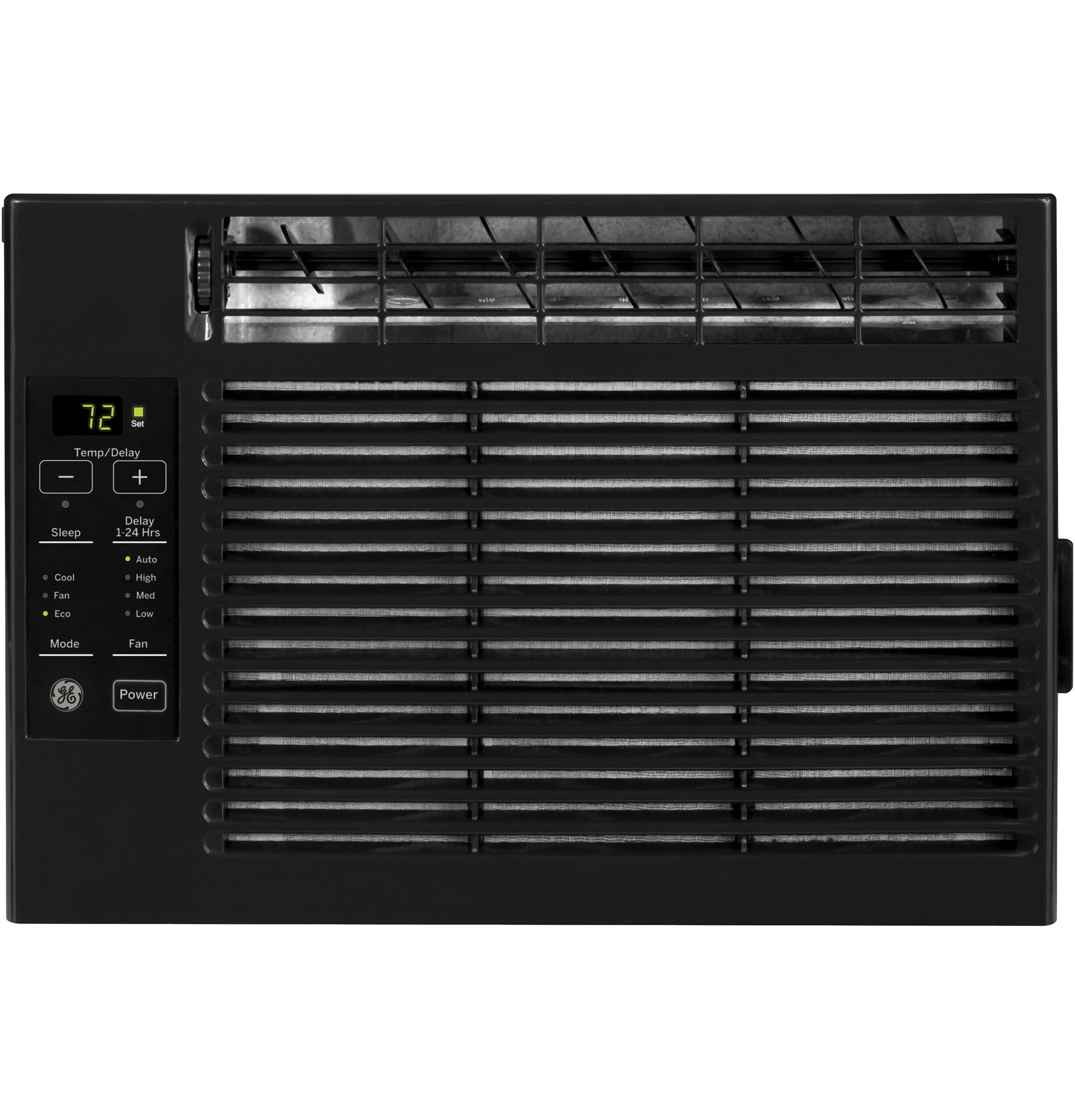 GE 5,000 BTU Window AC With Remote, Black, AEB05LY