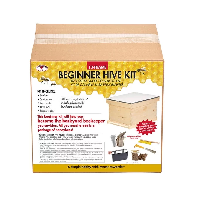 MILLER MFG CO INC 10-FRAME BEGINNER HIVE KIT STANDARD BEGHIVEKIT