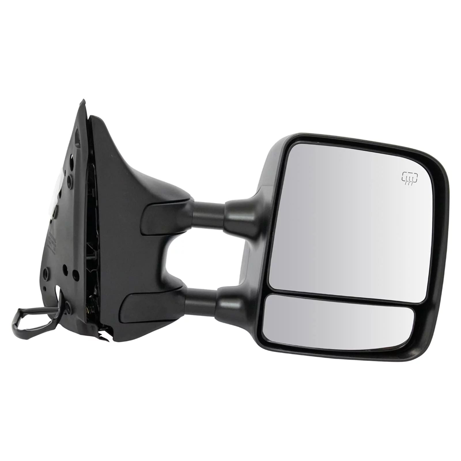Trail Ridge Towing Mirror Power Heated Black Passenger Side Right RH for Titan TR00651 Fits select: 2004-2015 NISSAN TITAN