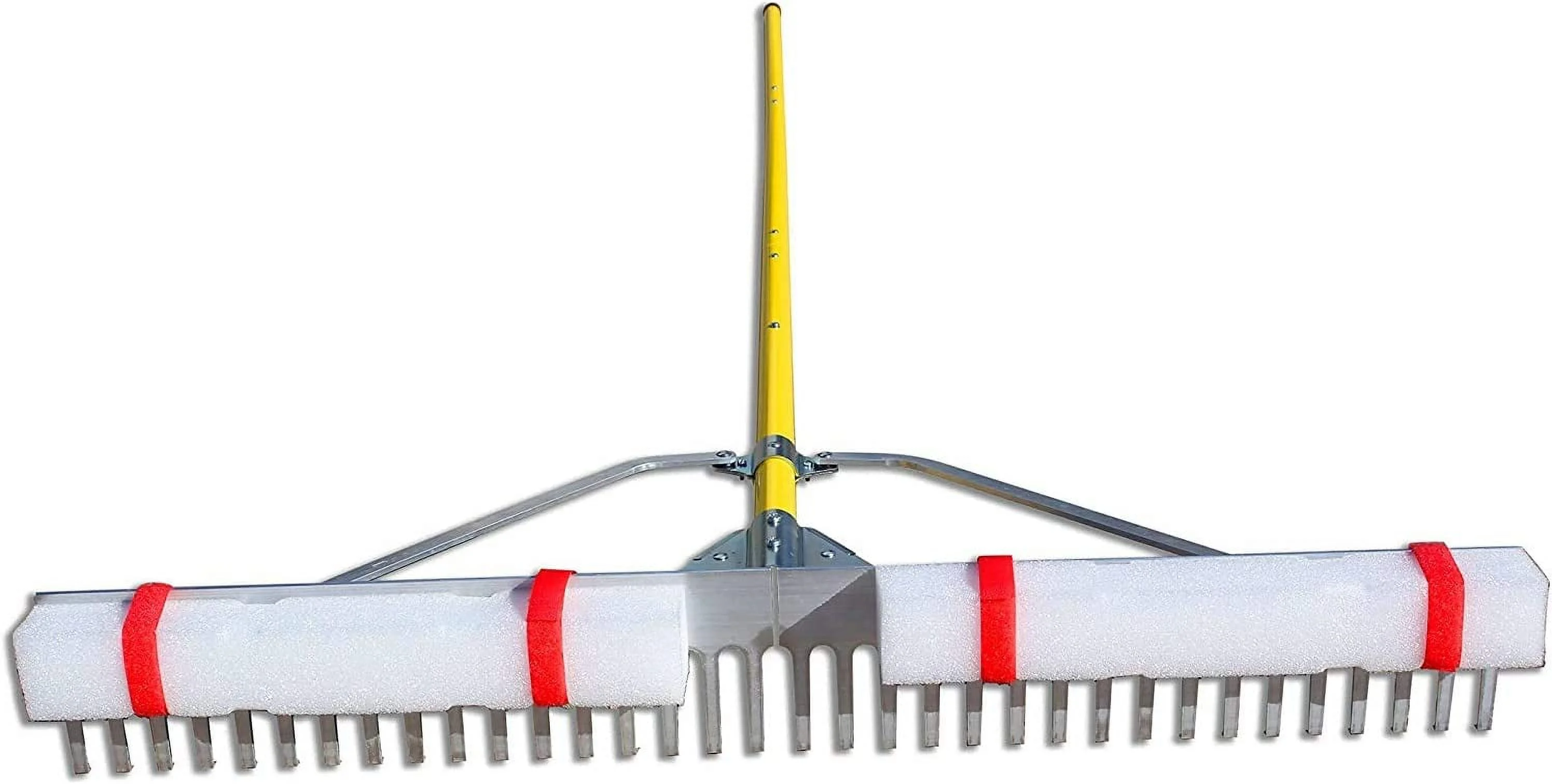 Jenlis Razer Rake - Collapsible All-Purpose Aluminum Lake and Landscape Weed Rake