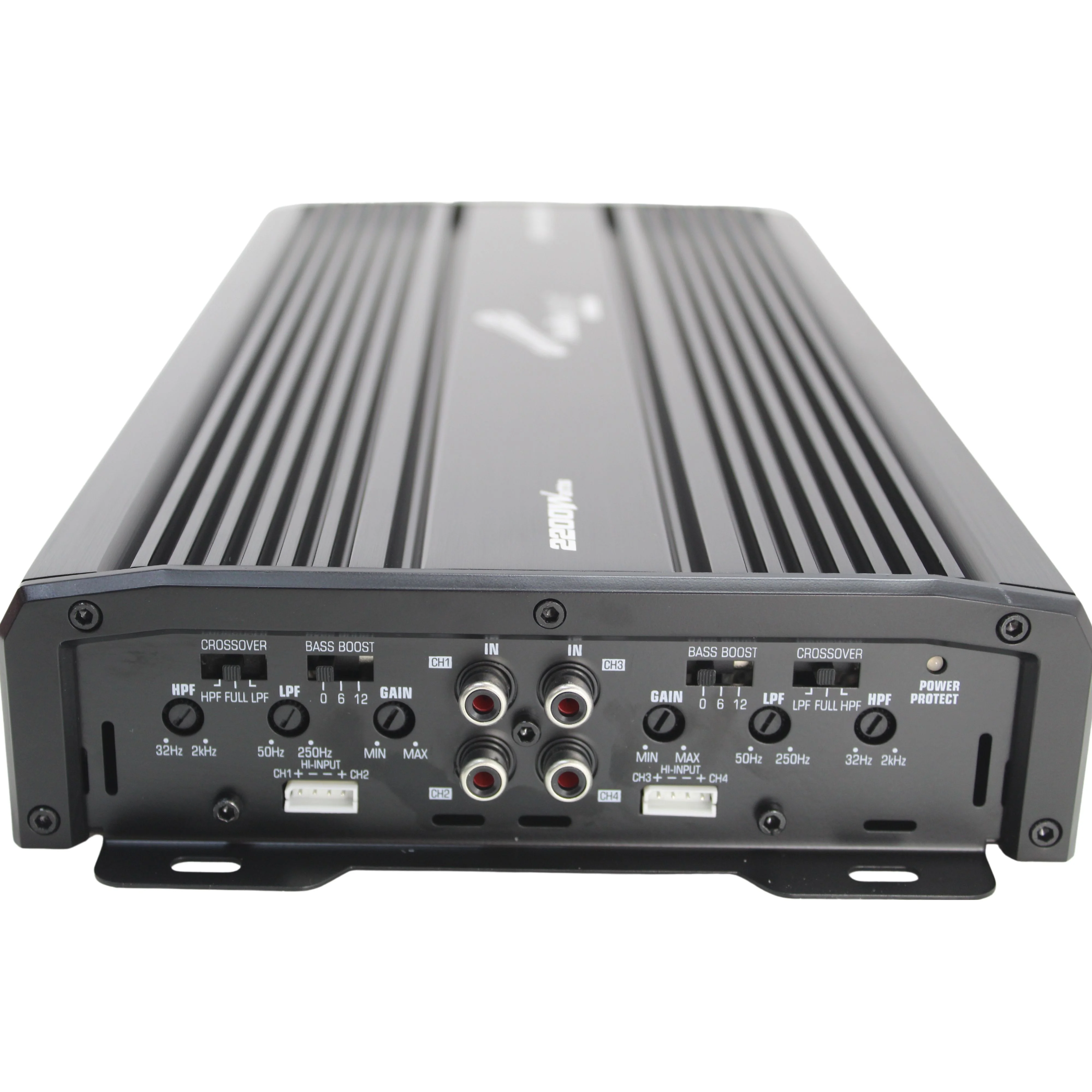 Audiopipe APXL 4-Channel 2200W 2-Ohm Full Range Class-AB Amplifier APXL-2200.4