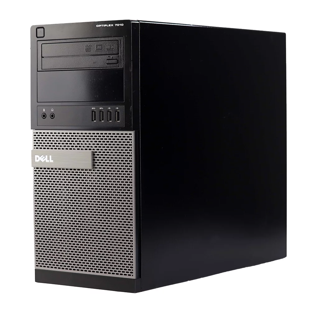 Restored Dell OptiPlex 3020 Desktop Computer Intel 3.4GHz Processor 8GB Memory 500GB HD DVD Wi-Fi with a 17