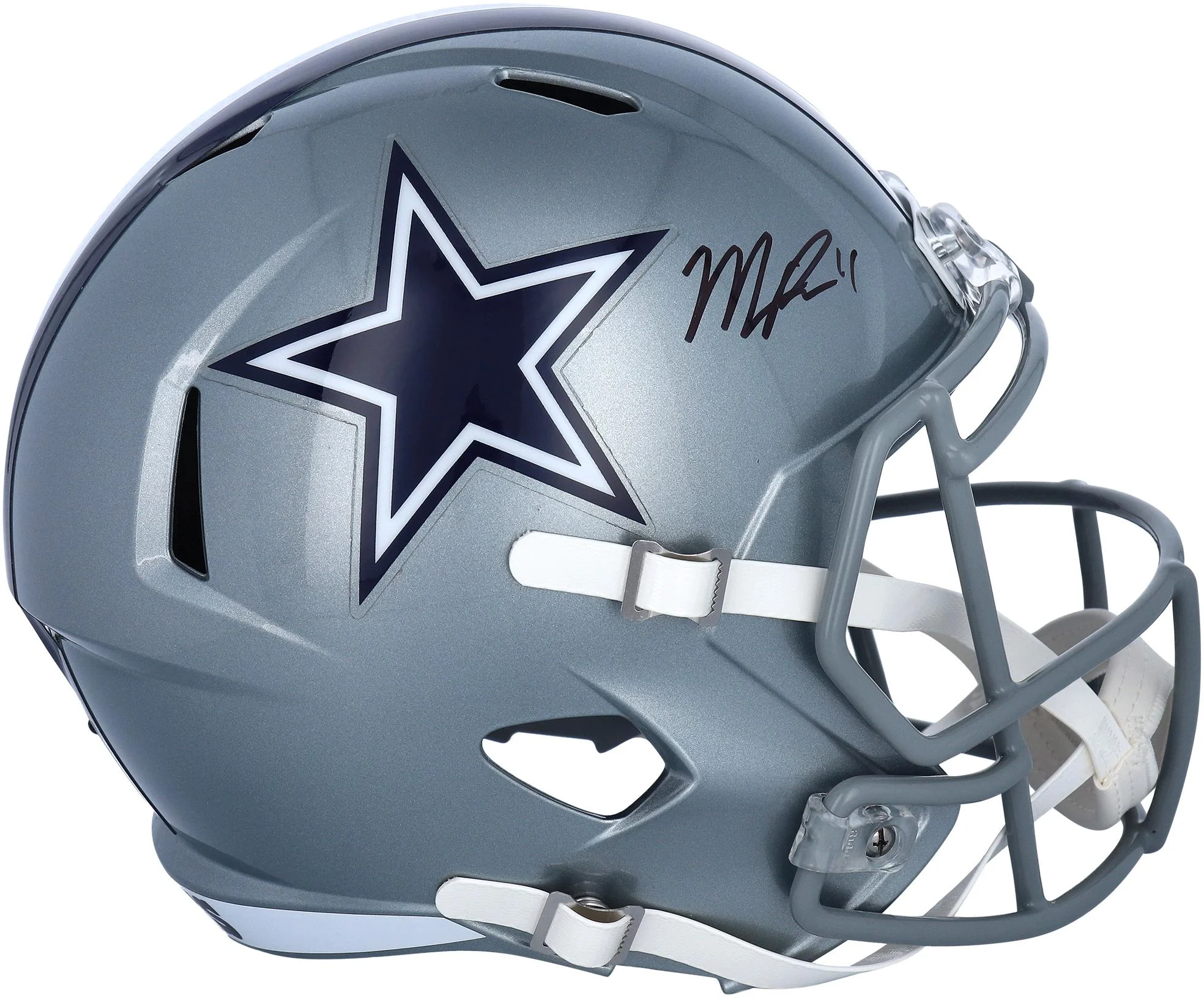 Micah Parsons Dallas Cowboys Autographed Riddell Speed Replica Helmet - Fanatics Authentic Certified