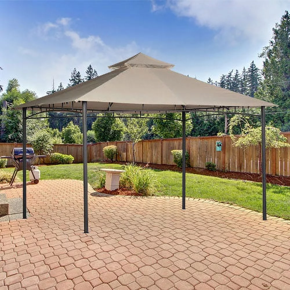 Garden Winds  Roof Style House Gazebo Replacement Canopy Top- RipLock 350