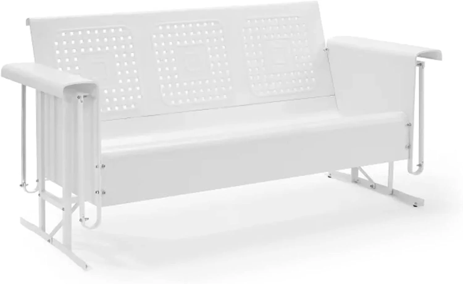 Bates Sofa Glider - White