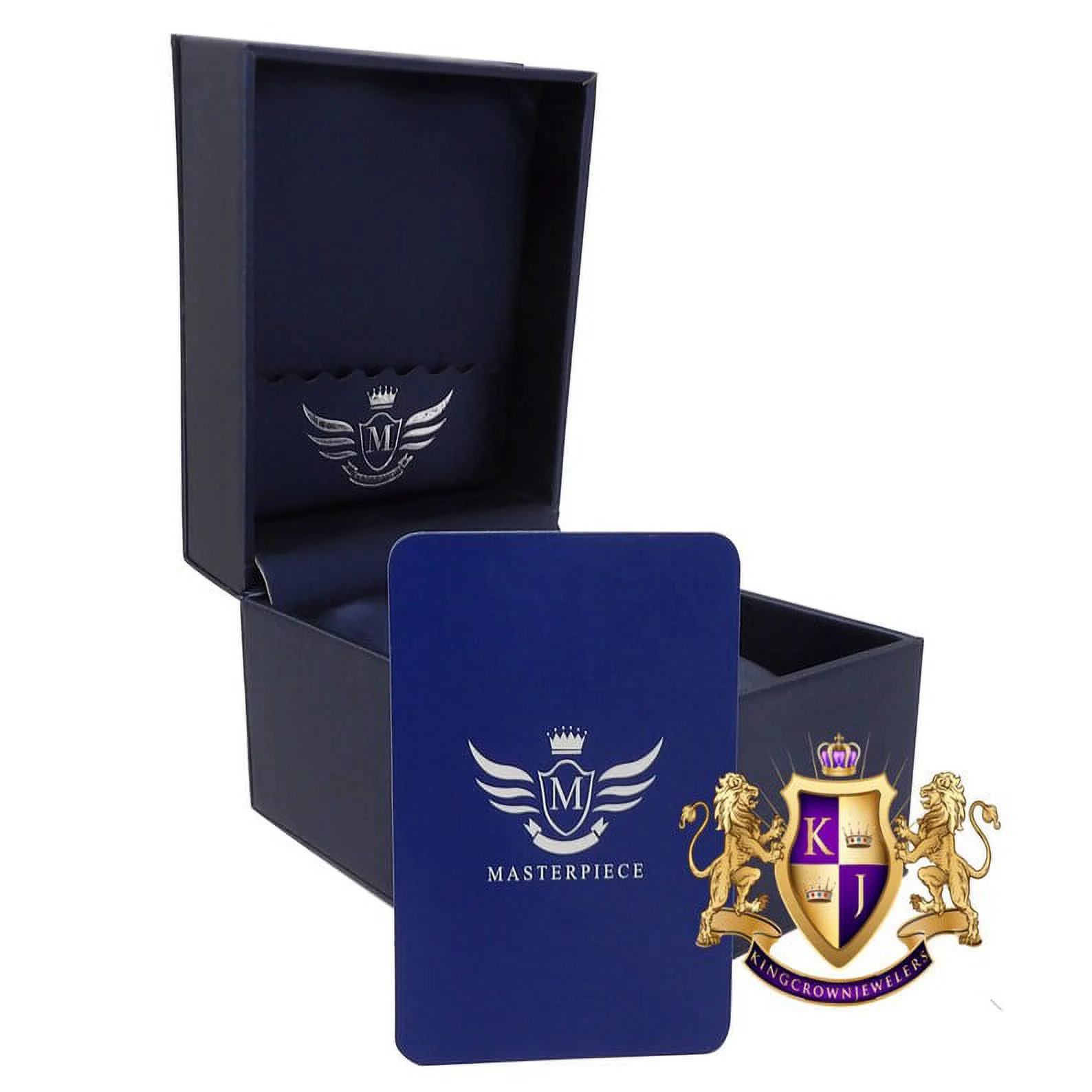 Men's Solid Steel Brown Dial 18K Gold Finish Simulated Diamond 40mm Watch W/Date