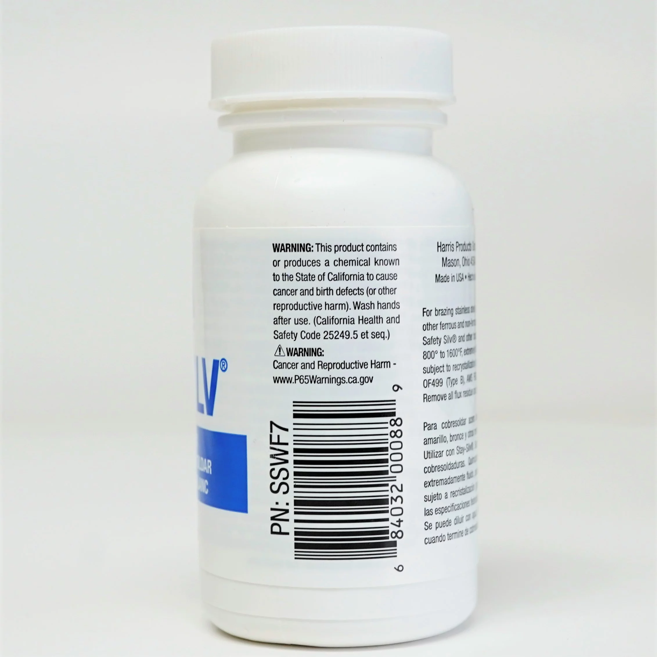 J.W. Harris SSWF7 HA STA-SILV WHITE 7 OZ FLX40022