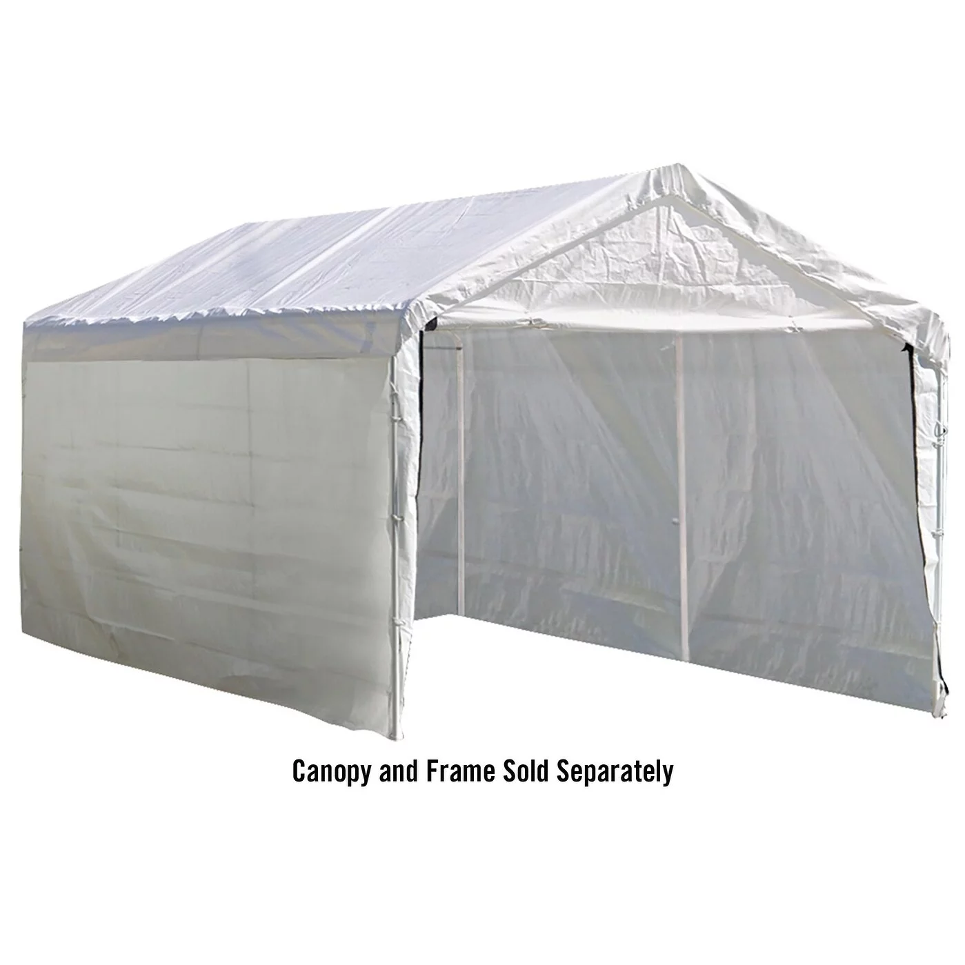 ShelterLogic 30 ft. White Canopy Enclosure Kit
