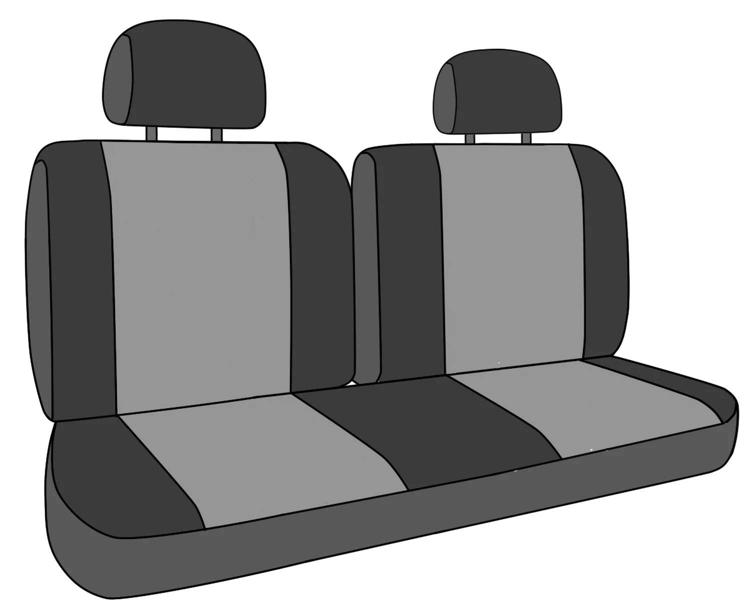 CalTrend Rear 50/50 Split Back & Solid Cushion Mossy Oak Seat Covers for 2012-2014 Subaru Tribeca - SU123-78MB New Brake Up Insert with Black Trim