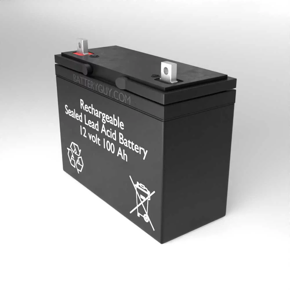 BatteryGuy Pontoon 55 replacement 12V 100Ah battery - BatteryGuy brand equivalent