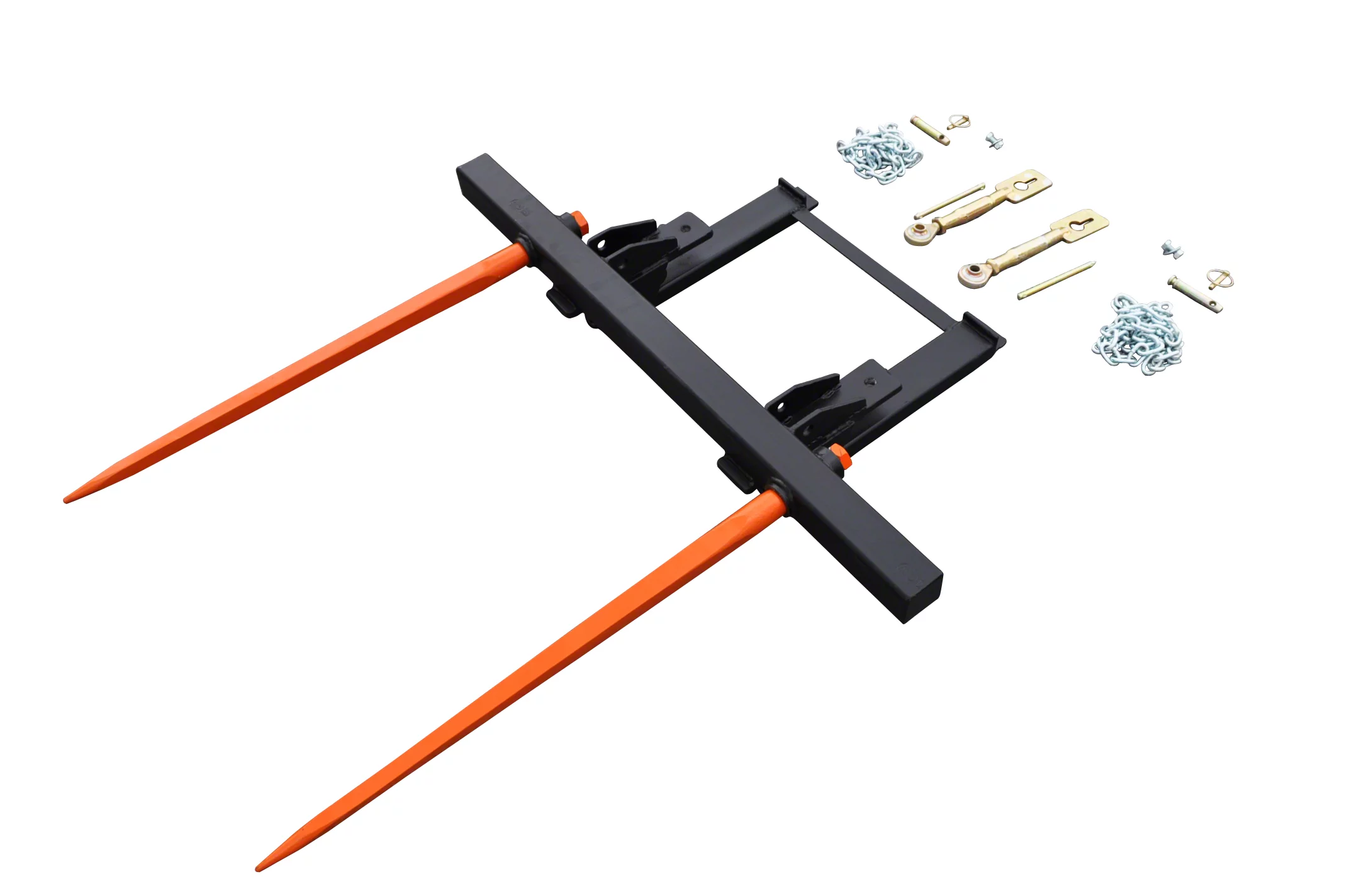 Bucket Hay Bale Spear Attachment w/ 2 x 49