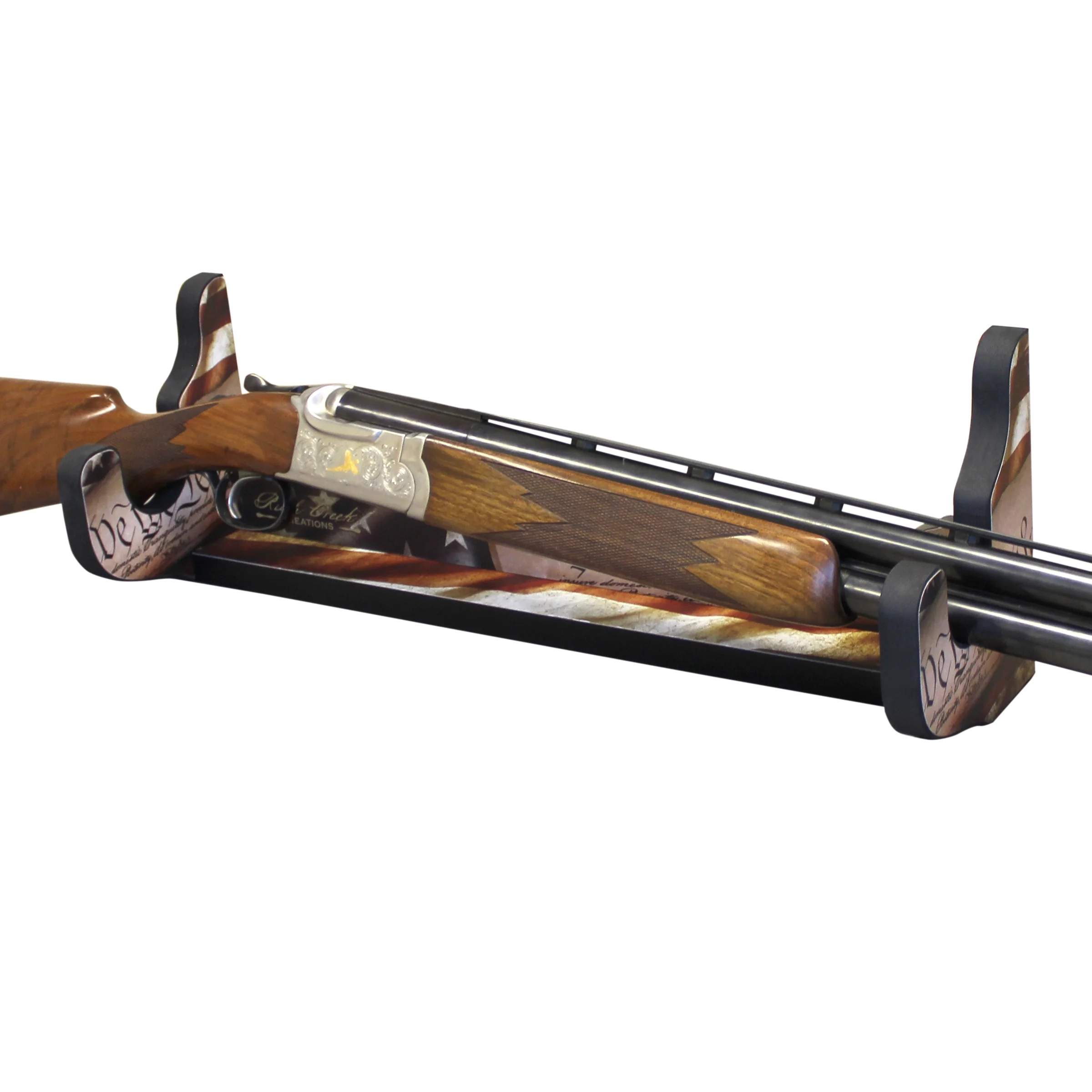 Rush Creek Creations Americana Single Rifle/Shotgun Wall Display Rack