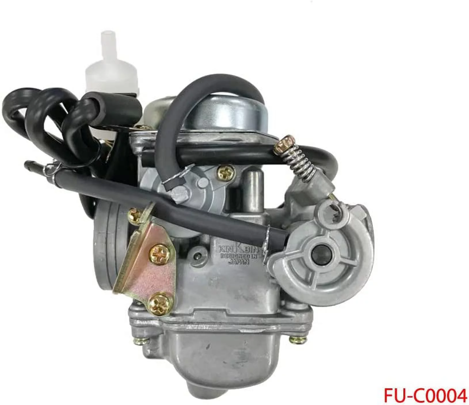 24mm Carburetor with Electric Choke for GY6 4 Stroke 125cc 150cc ATV Go Kart Moped Scooter Kazuma TaoTao Roketa JCL Baja Sunl Free Gas Filter