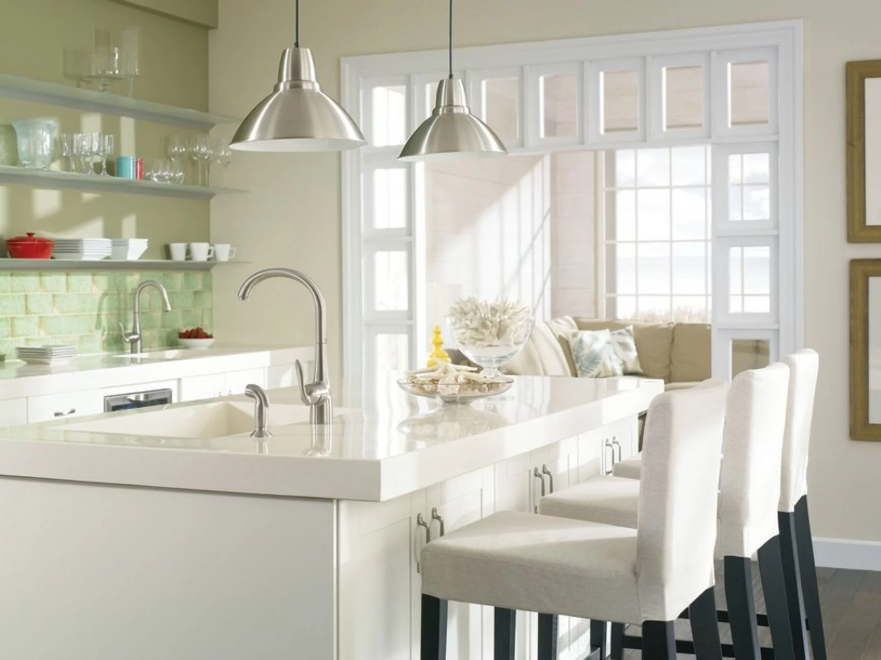 Moen 7790SRS Spot resist stainless one-handle kitchen faucet