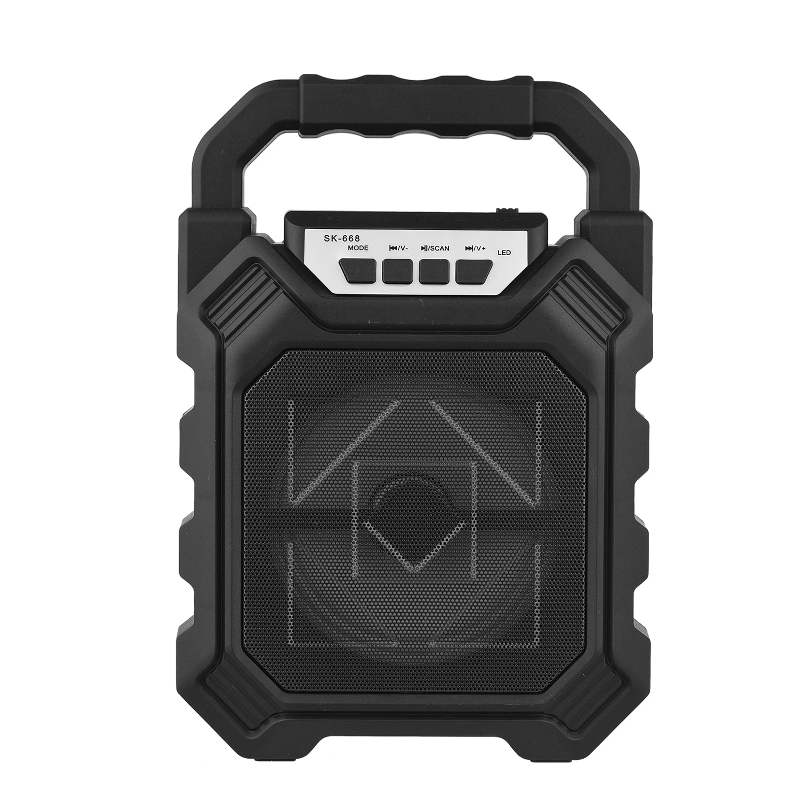 Irfora Portable Karaoke Machine Rechargeable Cordless Speaker Battery Powered with Microphone & Microphone System for Home Gym Party Singing Dancing Camping