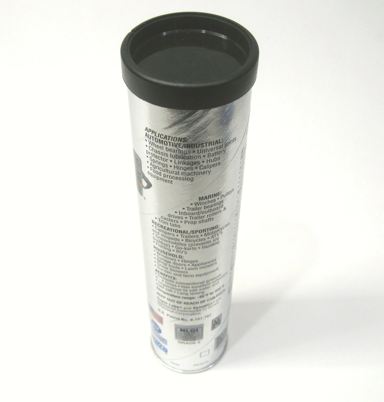 Super Lube Synthetic Grease (NLGI 2) 14.1 oz. (400 gram) Cartridge 41150
