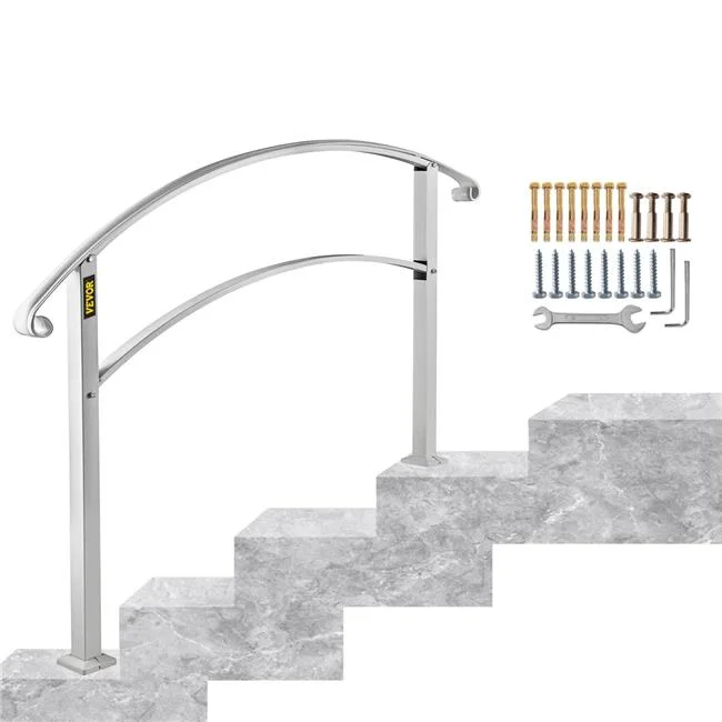 Vevor 4FTHWTYFSWHITE001V0 Handrails for Outdoor Steps, White