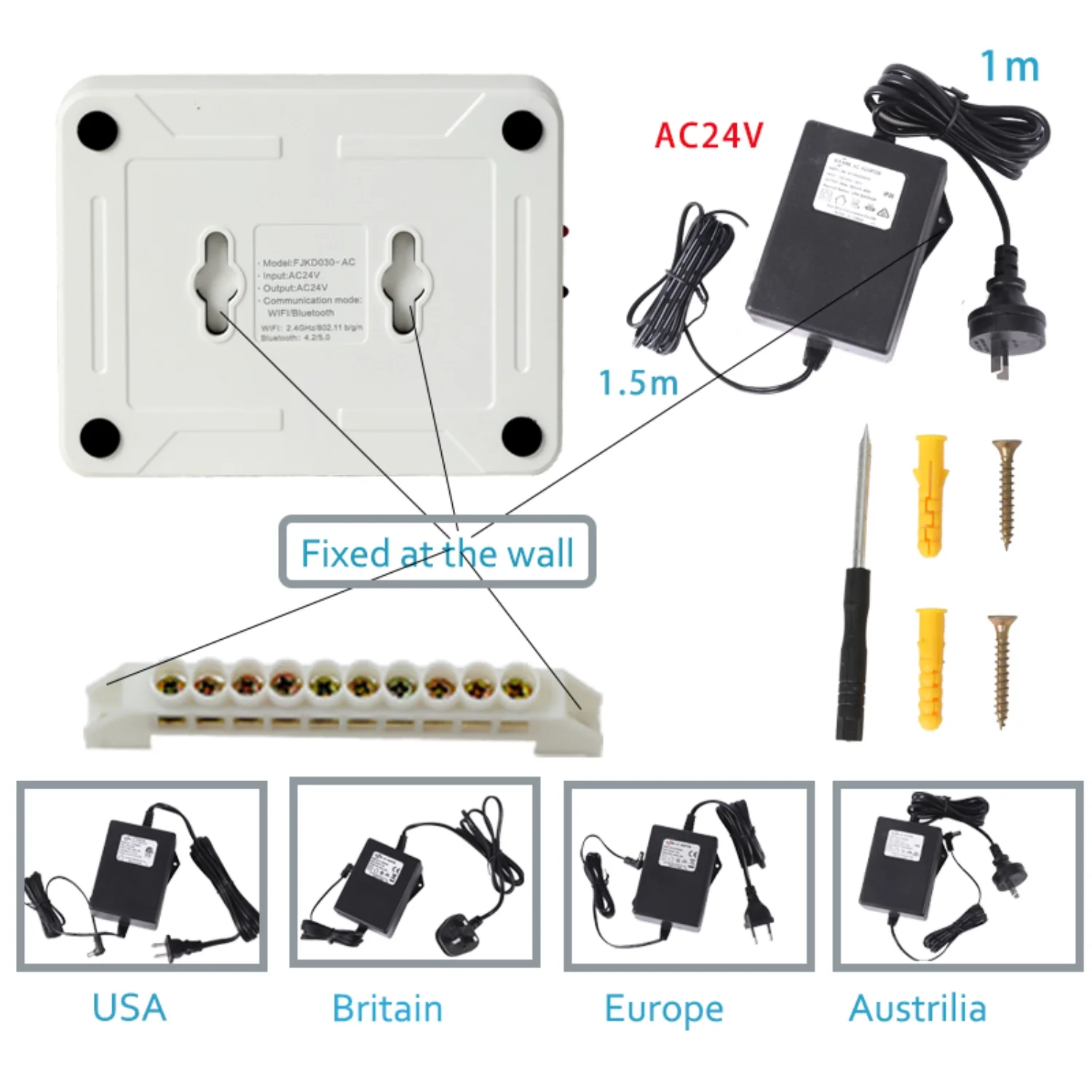 Upgrade Your Garden Irrigation System Today with Efficient  Smart  and High-Tech 8 Zone WiFi Digital Automatic Water Timer Controller Featuring Convenient APP Control.