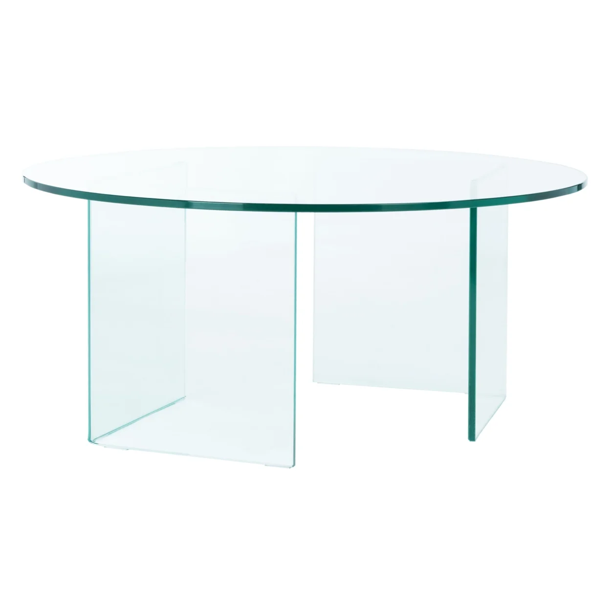 SAFAVIEH Bexon Tempered Glass Coffee Table Clear COF7301A-2BX