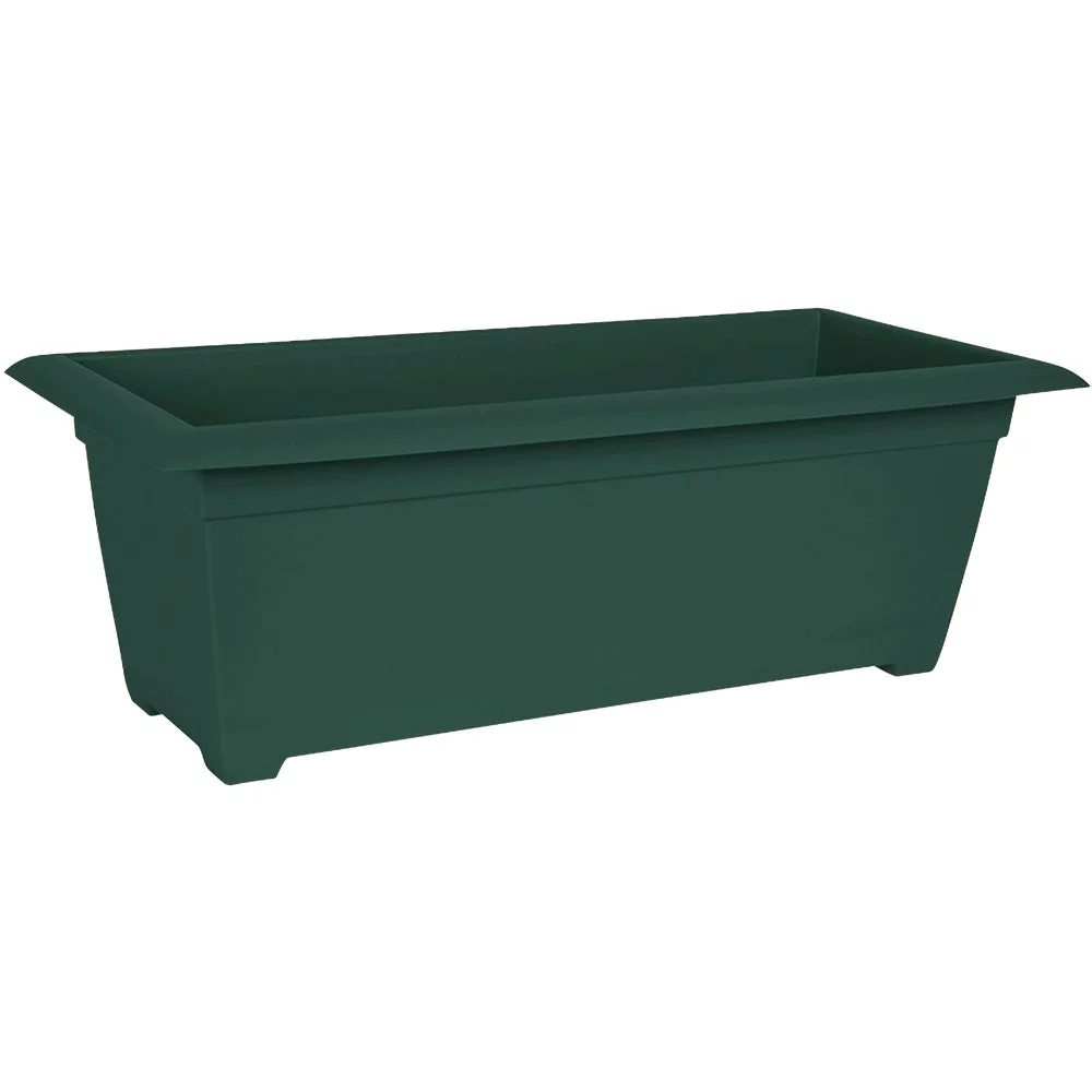 1PACK Bloem Ocean Series Dayton 27 In. W. x 9.38 In. H. Recycled Ocean Plastic Turtle Green Deck Box