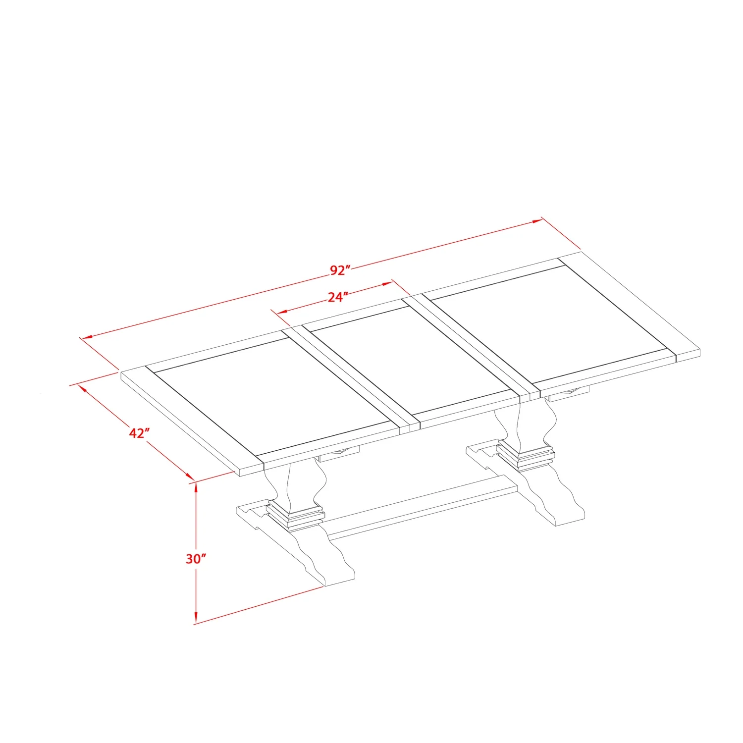 HomeStock Lakefront Luxury 9-Piece Dining Table Set With ChairS Legs And Mineral Blue Linen Fabric Accent Chairs Set Of Eight And Amazing Wood Table - Black And Distressed Jacobean Finish