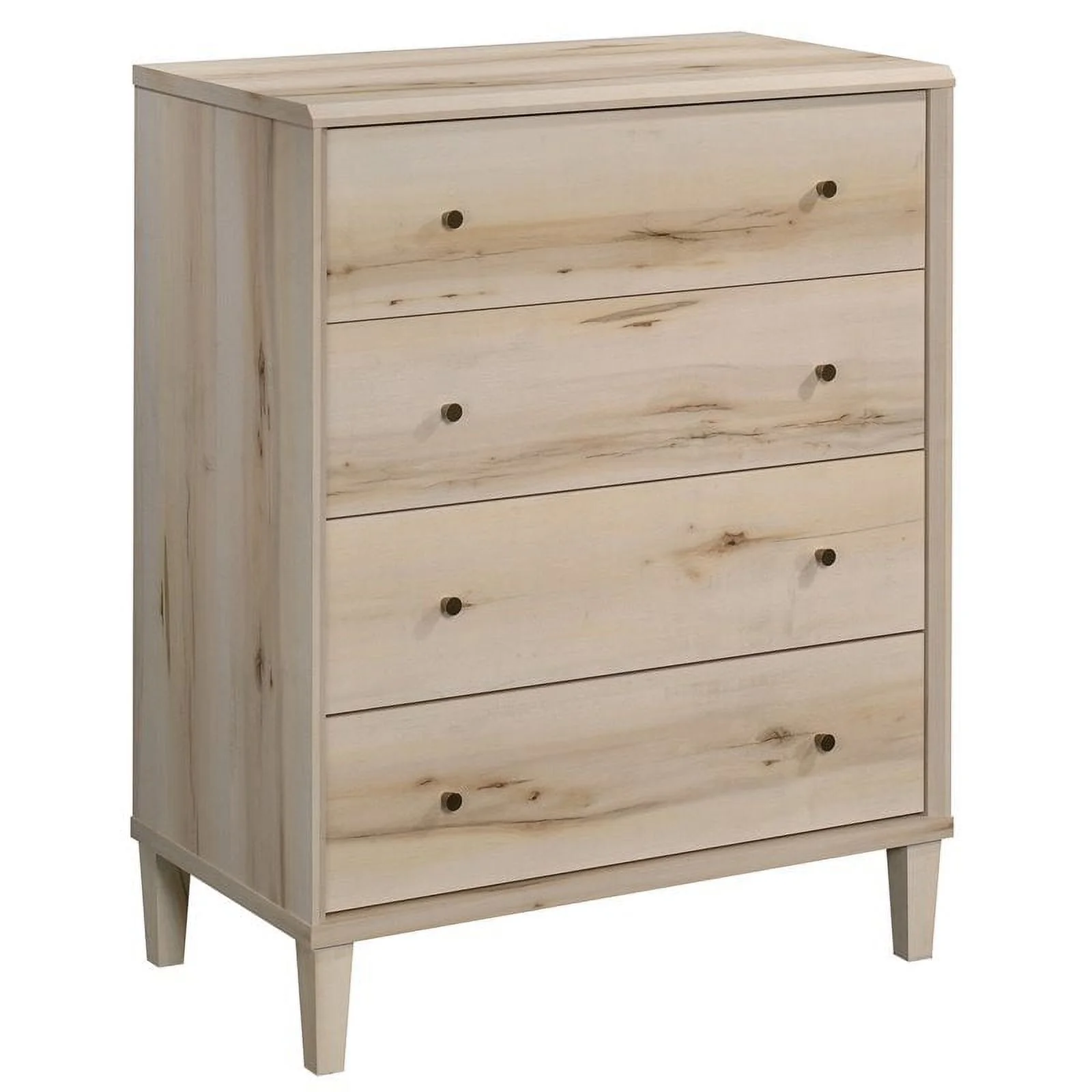 Home Square 3 Piece Bedroom Set with Chest and Two Nightstands in Pacific Maple