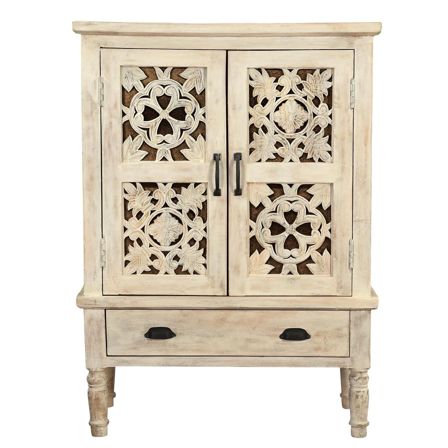 Farmhouse Style Lattice Carved 32