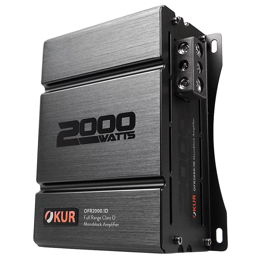 OKUR Full Range Monobloock Amplifier 2000 Watts Max 1 Ohm Class D OFR2000.1D