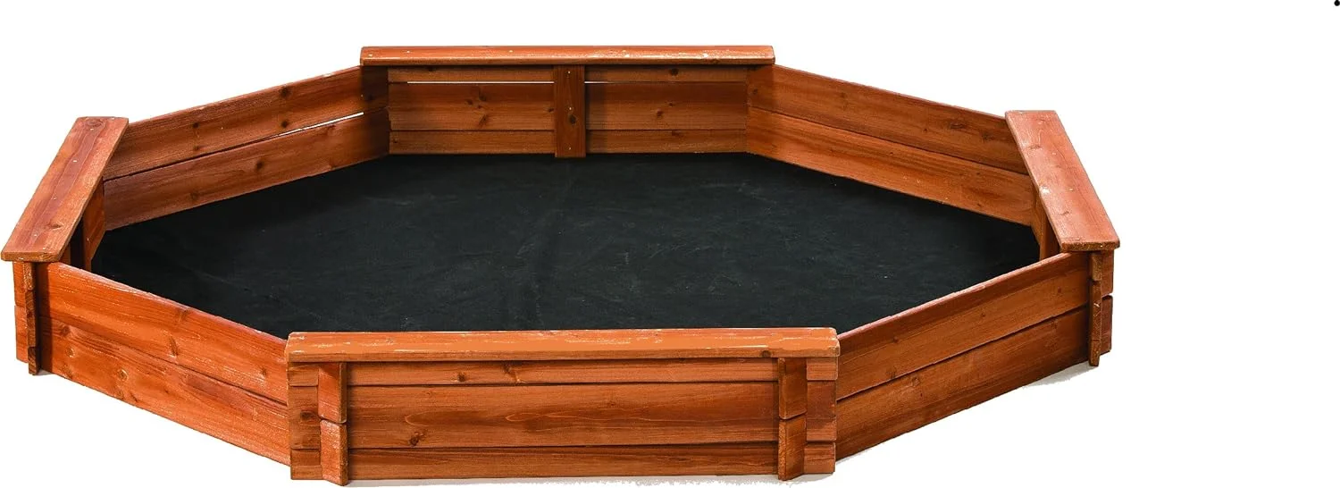 Octagon Wooden Sandbox
