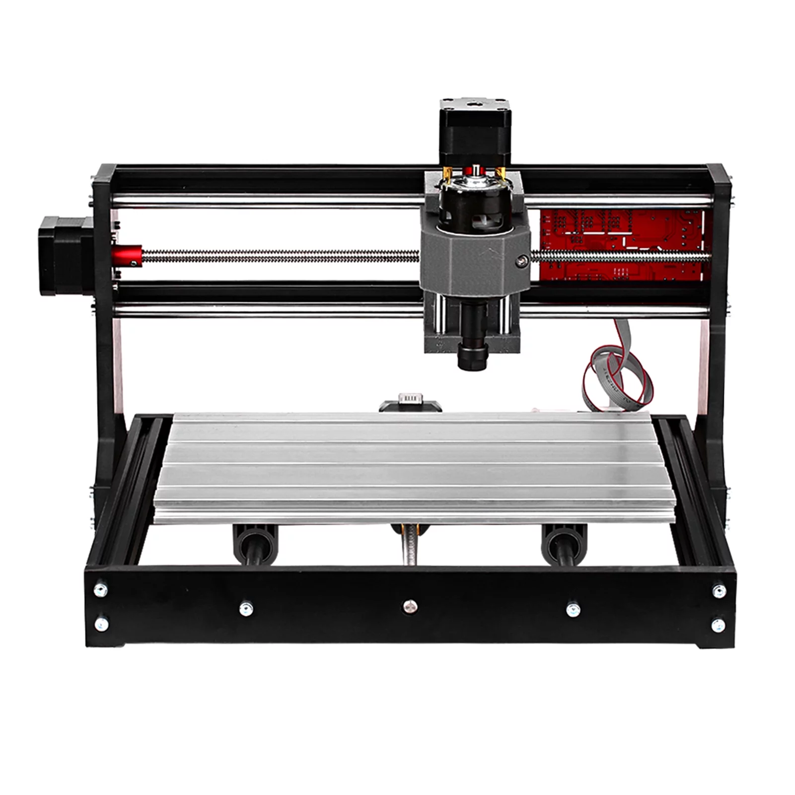 Upgrade Version 30*18 PRO GRBL Control DIY Machine 3 Pcb Milling Machine Wood Router Engraver with Offline Controller with ER11 and 5mm Extension Rod Working Area 300*180x40mm