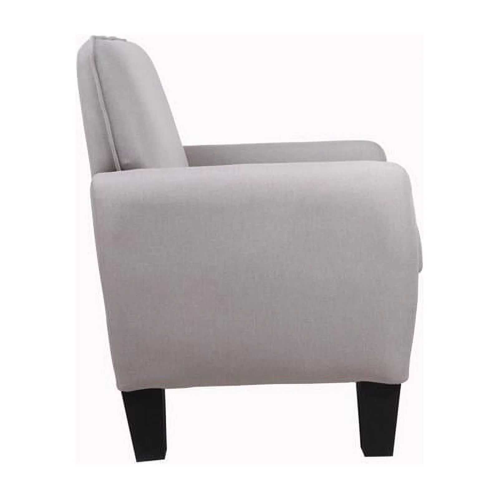 Home Square 2 Piece Linen Accent Arm Chair Set in Beige