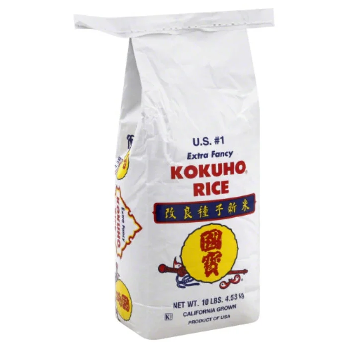 KOKUHO RICE CALROSE XFANCY 10 LB - Pack of 6