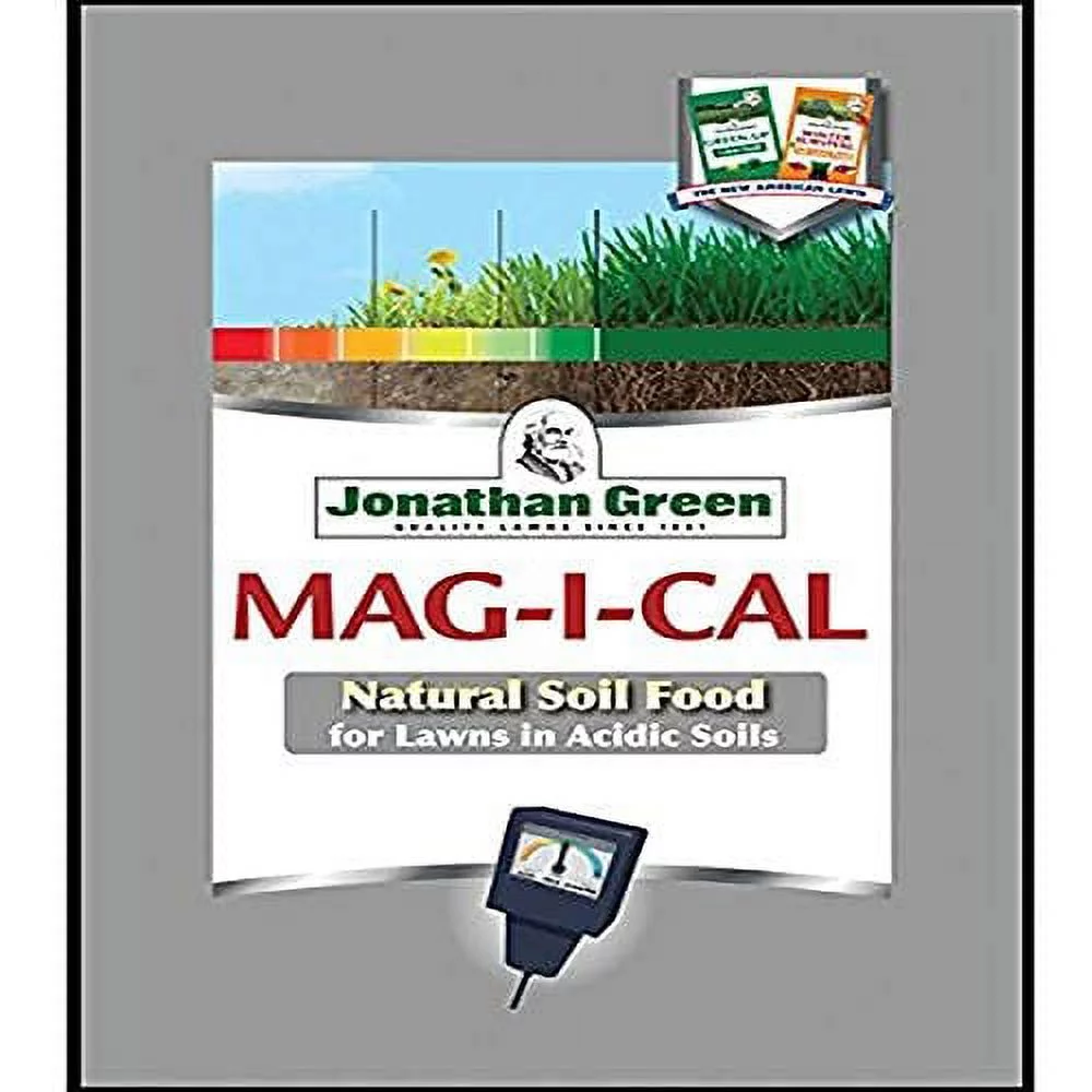 Jonathan Green & Sons Pack of 5 11353 Mag-I-Cal Natural Food for Lawns in Acidic Soils, 5,000 sq ft, One Bag