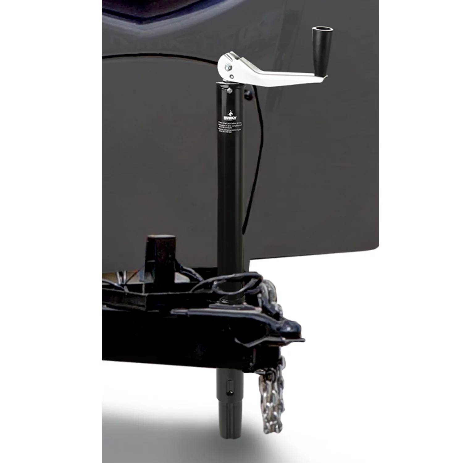 Husky Towing 30775 2000 lbs. Manual Trailer Tongue Jack